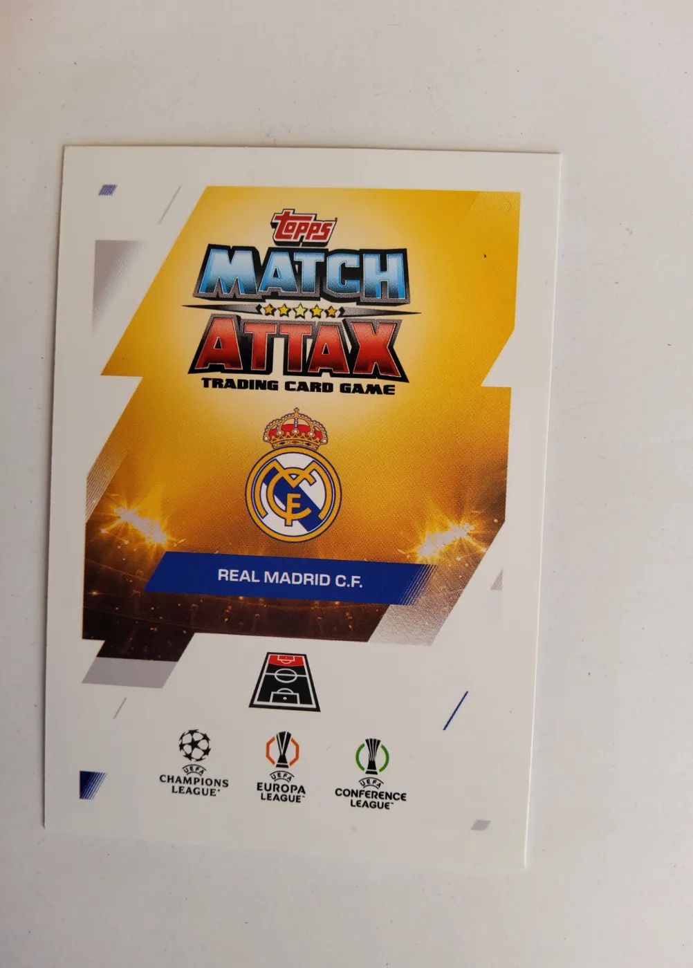topps Match Attax 2024/25 2024 Nr. LE 2 Kylian Mbappé, Zustand Sehr gut, Rückseite