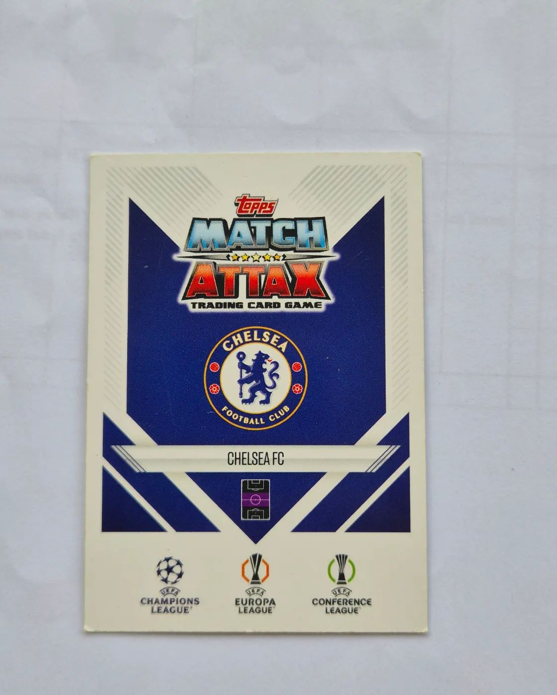 topps Match Attax UEFA Club Competitions 2023 Nr. 430 Michael Ballack, Zustand Stark gebraucht, Rückseite