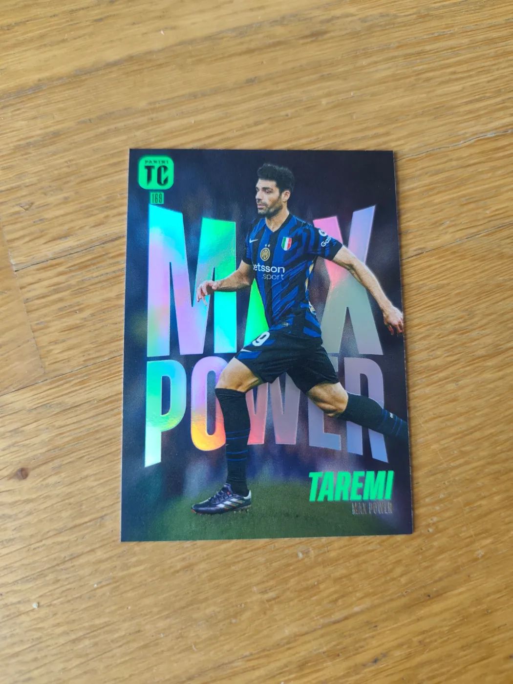 Fussballkarte: Mehdi Taremi, Inter Mailand, Panini Top Class 2024 Max Power