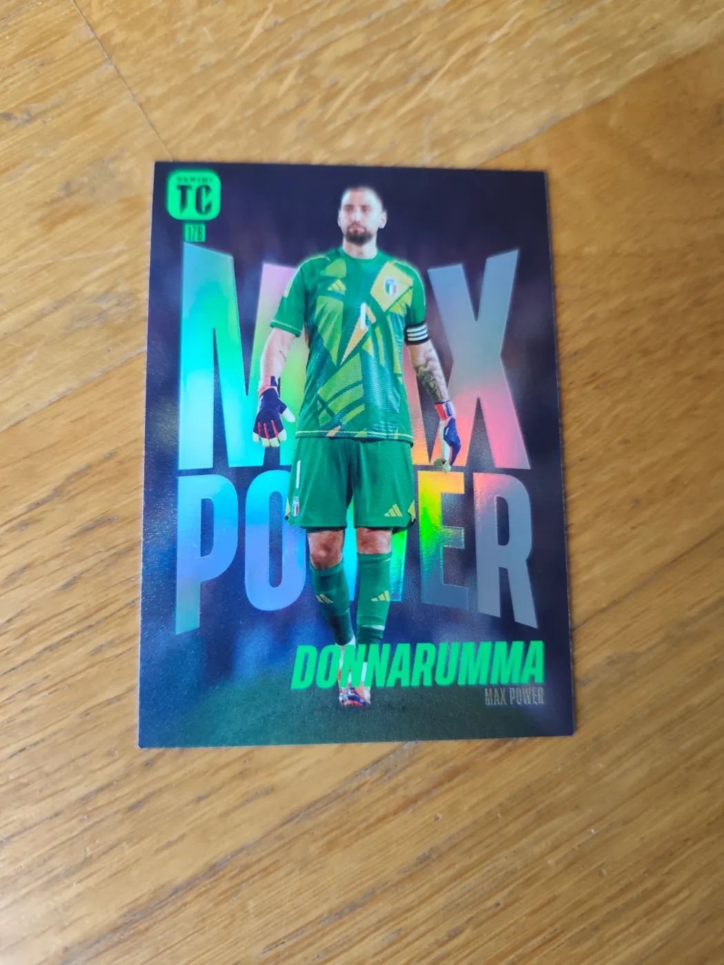 Fussballkarte: Gianluigi Donnarumma, Italien, Panini Top Class 2024, Max Power