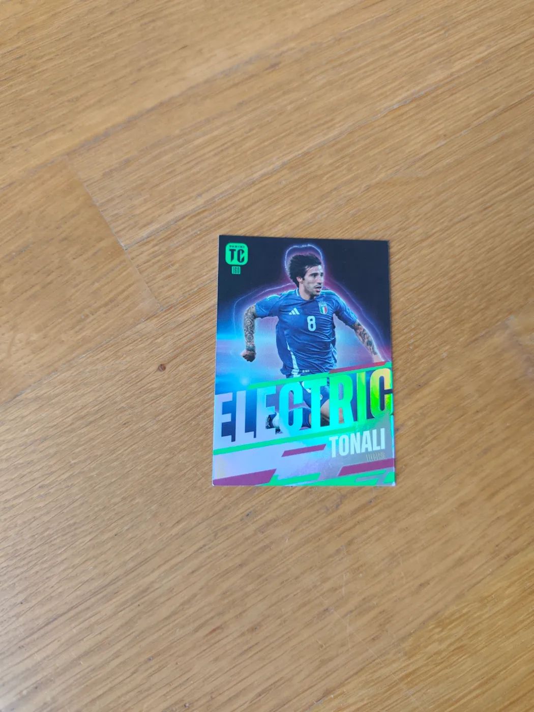 Fussballkarte: Sandro Tonali, Italien, Panini Top Class 2024, Electric