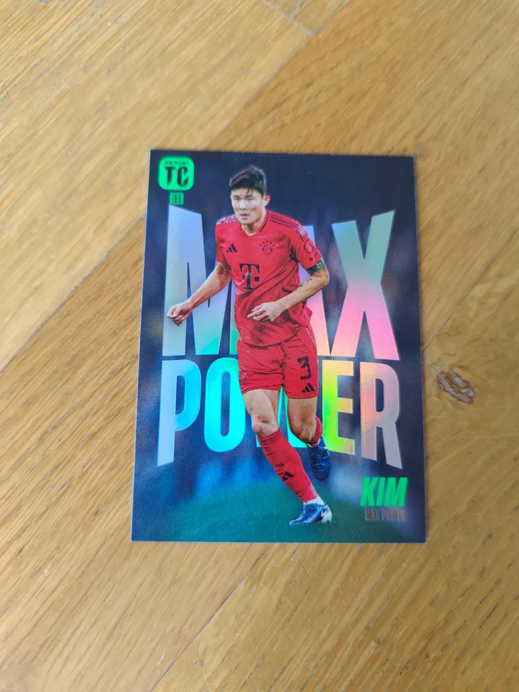 Fussballkarte: Minjae Kim, FC Bayern München, Panini Top Class 2024 Max Power