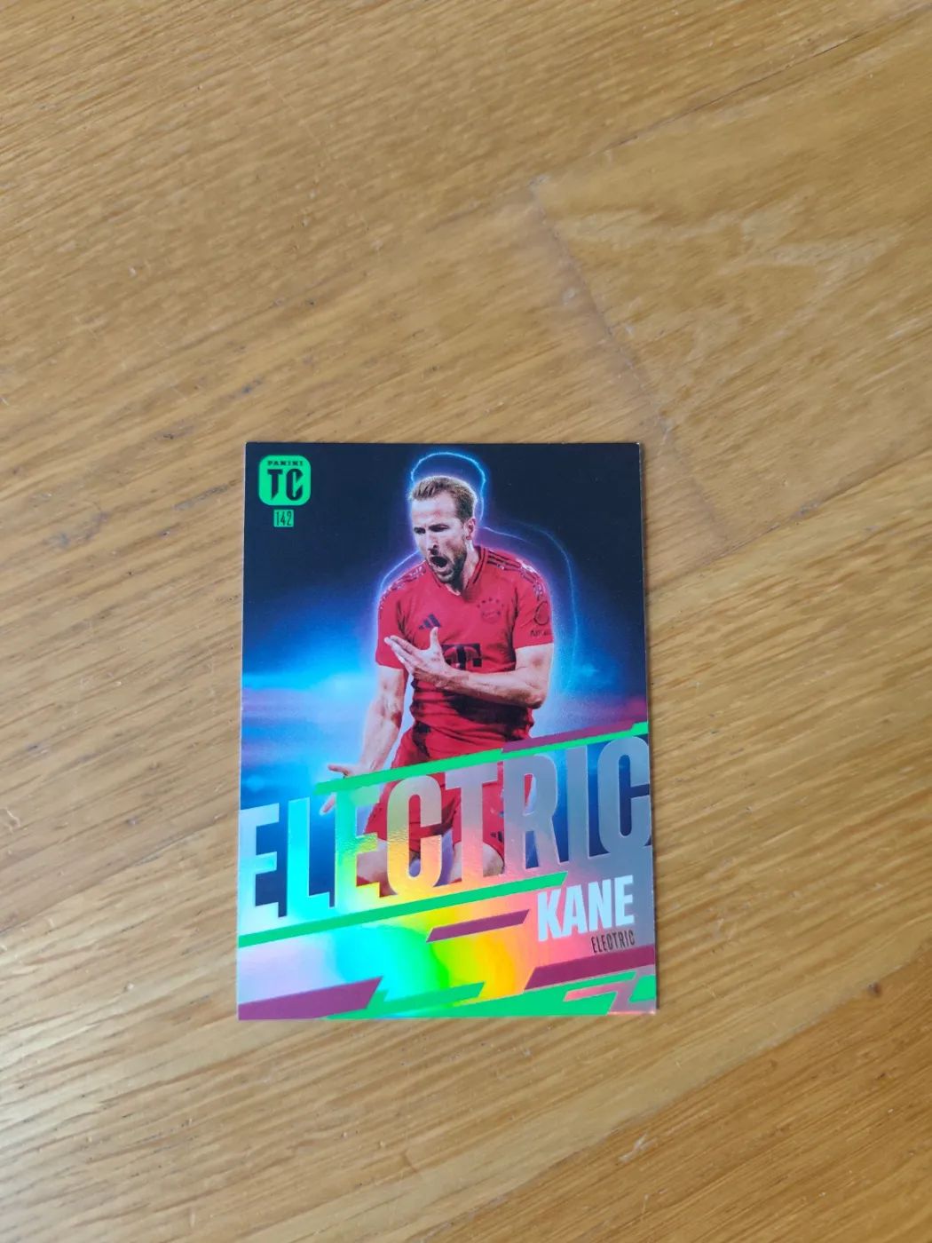 Fussballkarte: Harry Kane, FC Bayern München, Panini Top Class 2024, Electric