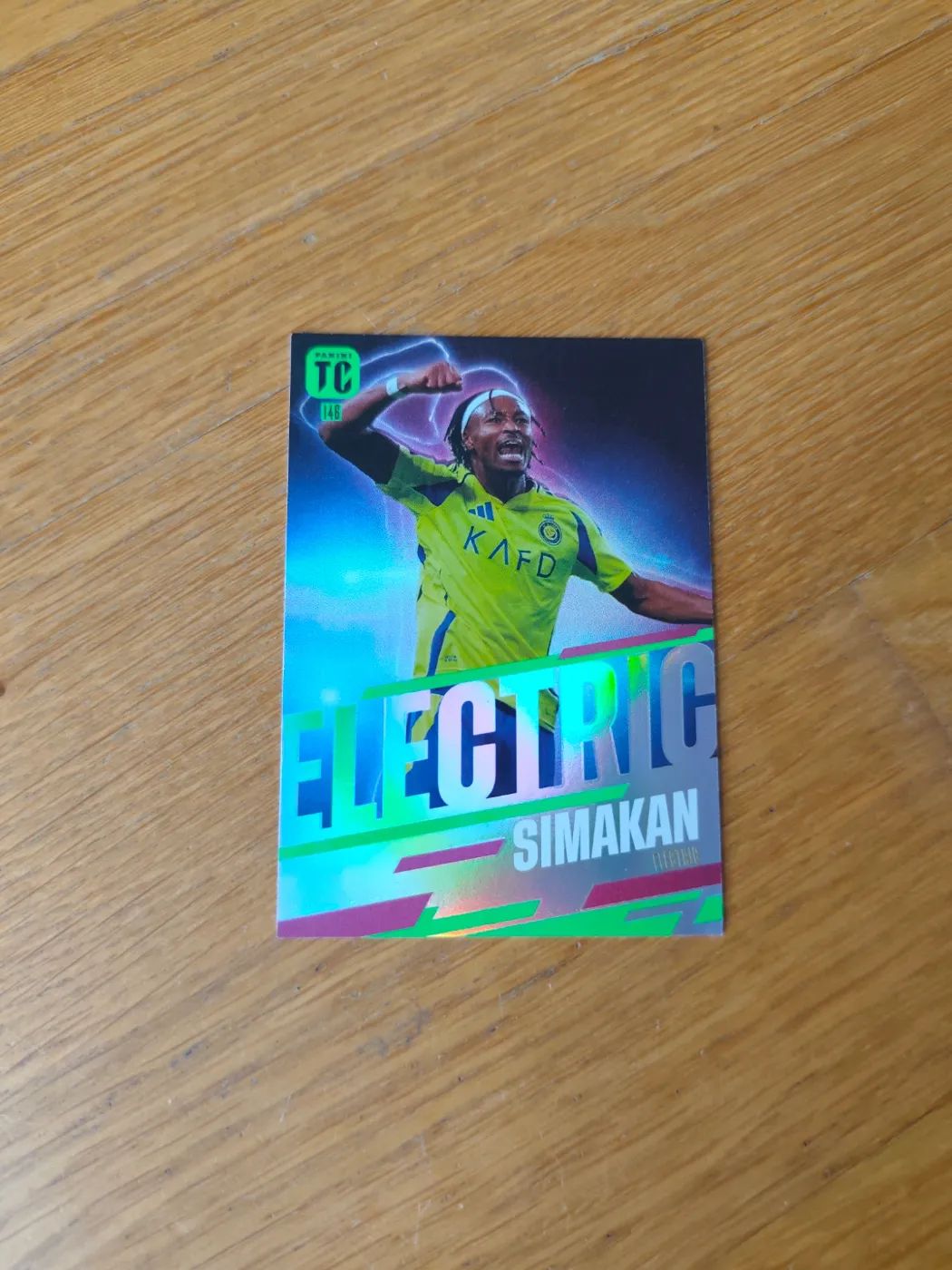 Fussballkarte: Mohamed Simakan, Panini Top Class 2024, Electric